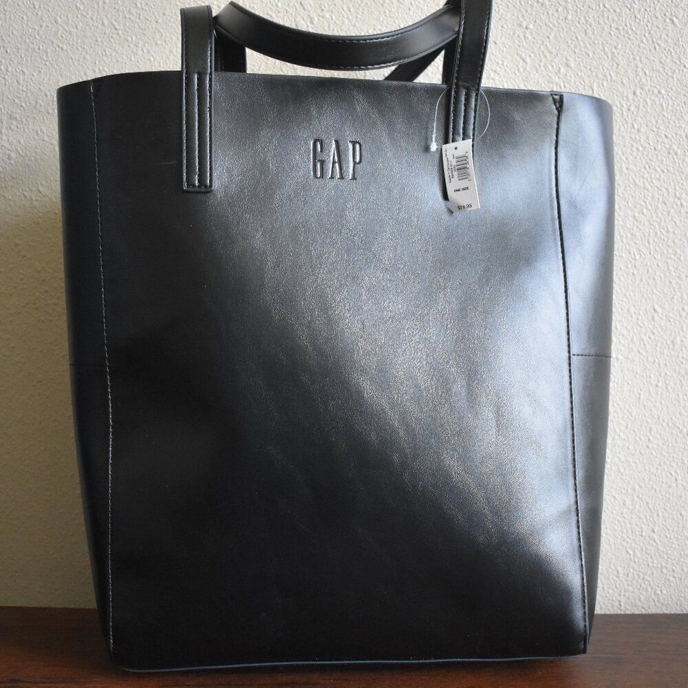 NWT Gap Synthetic Leather Tote Bag